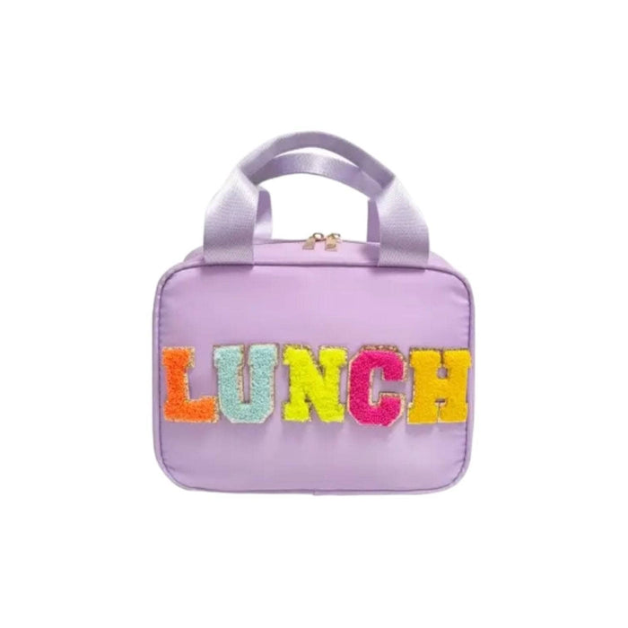 Lola + The Boys Lavender Preppy Lunch Bag