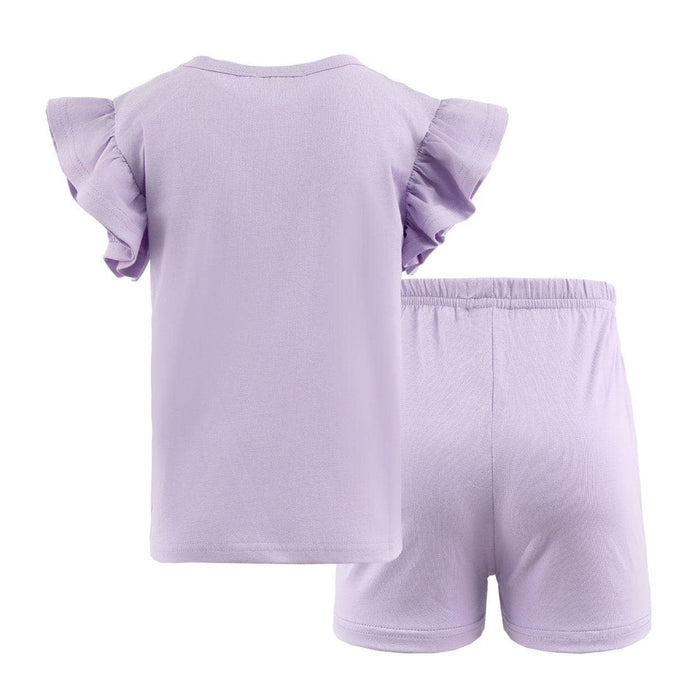 Lola + The Boys Lavender Pretty Bows Short Set