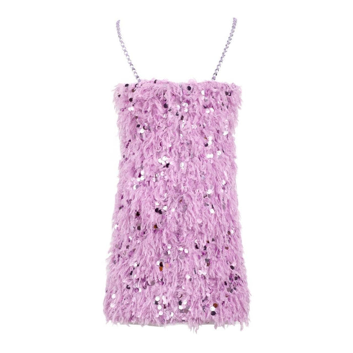 Lola + The Boys Lavender Sequin Set