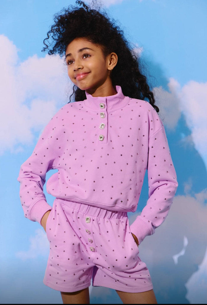 lola-new-arrival Lavender Sparkle Short Set