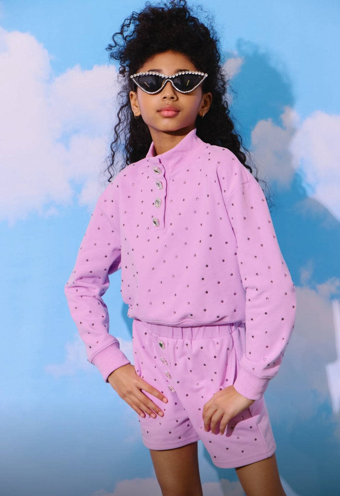 lola-new-arrival Lavender Sparkle Short Set