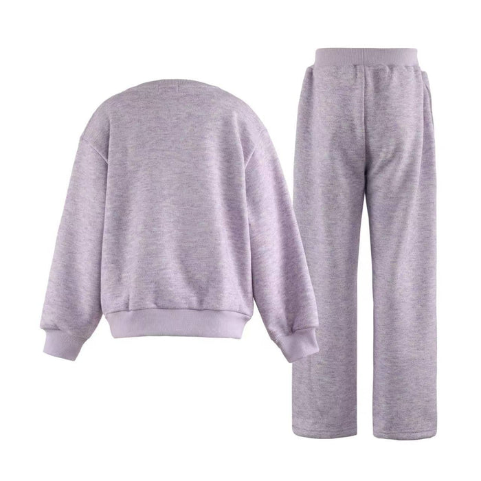 Lola + The Boys Lavender Super Soft Knit Hello Kitty Set