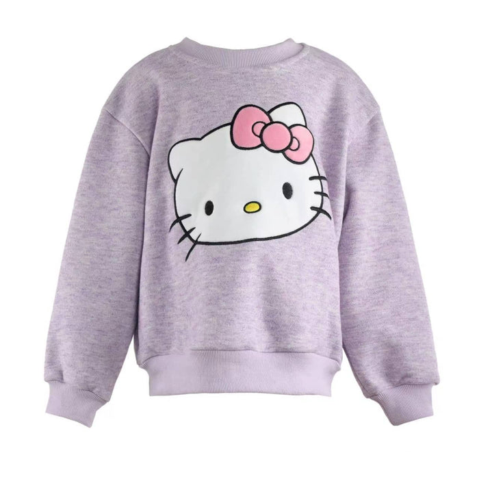 Lola + The Boys Lavender Super Soft Knit Hello Kitty Set