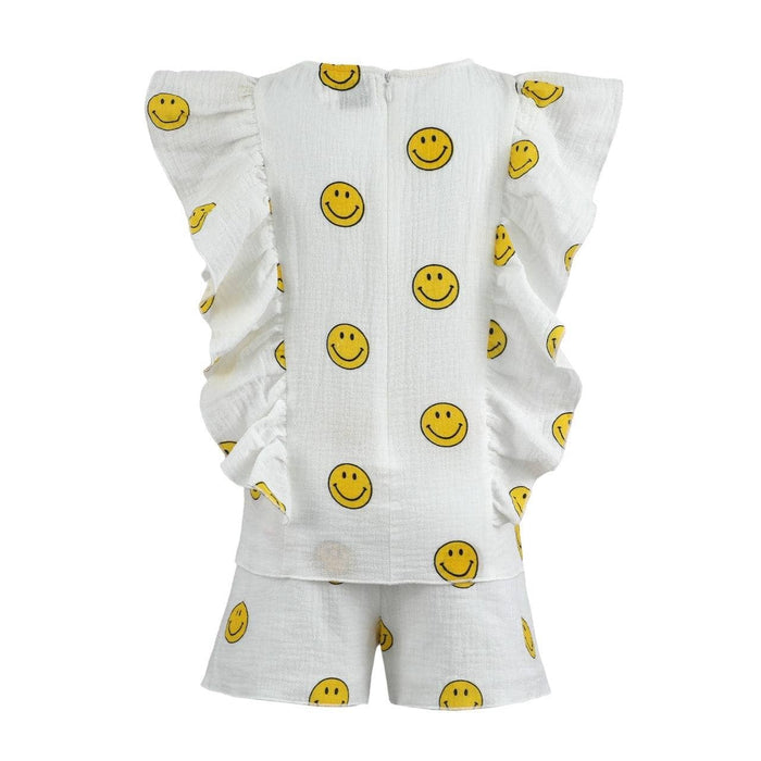 Lola + The Boys Linen All Smiles Set