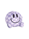 Top Trenz Purple Checkered Magic Fortune Friends - Happy Face