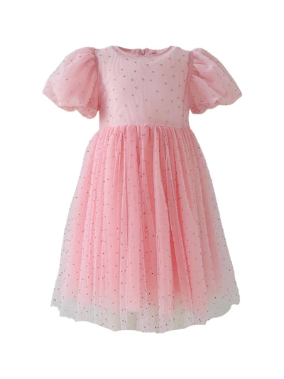 Lola + The Boys Magic Pink Crystal Dress