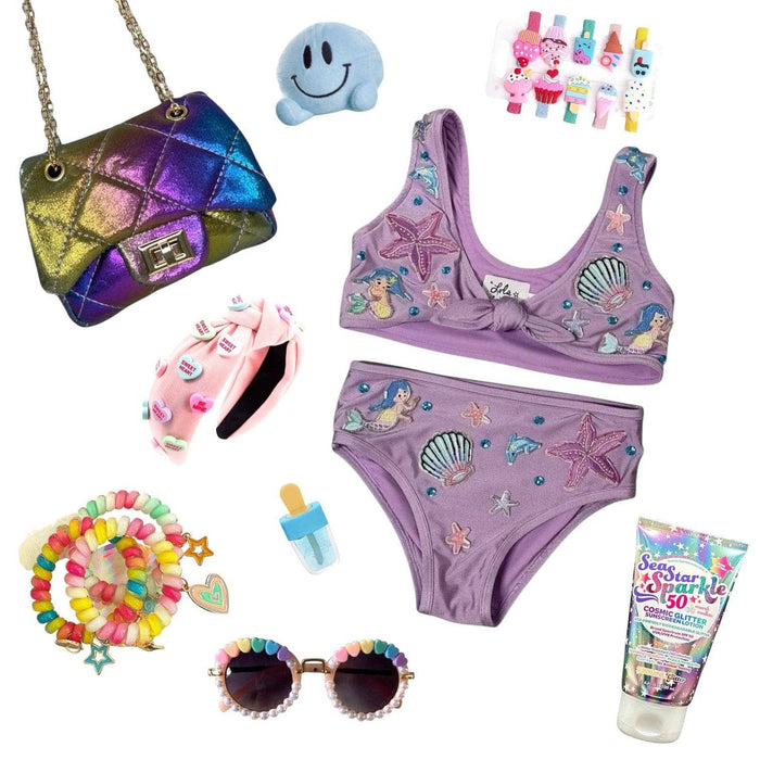 Lola + The Boys Mermaid Magic Basket - Value $236