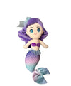 Lola + The Boys purple Mermaid Plushie Princess Toy