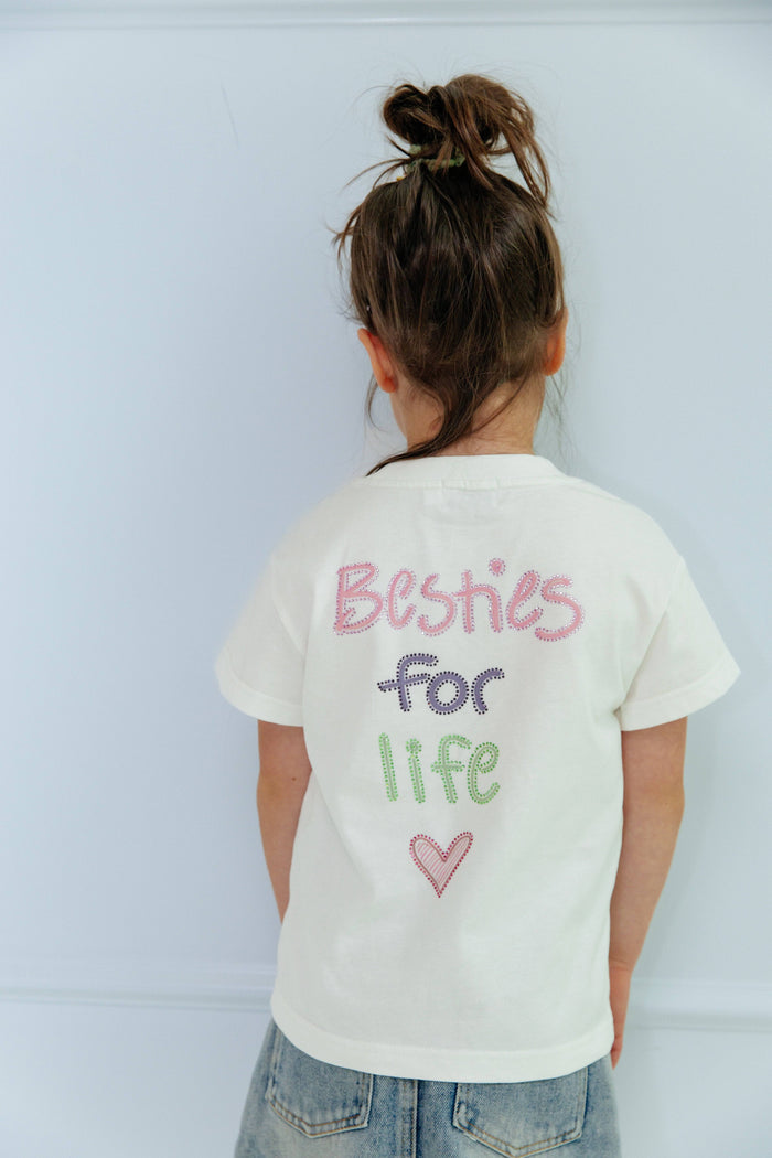 Lola + The Boys Mommy and Me "Besties for Life" T-shirt