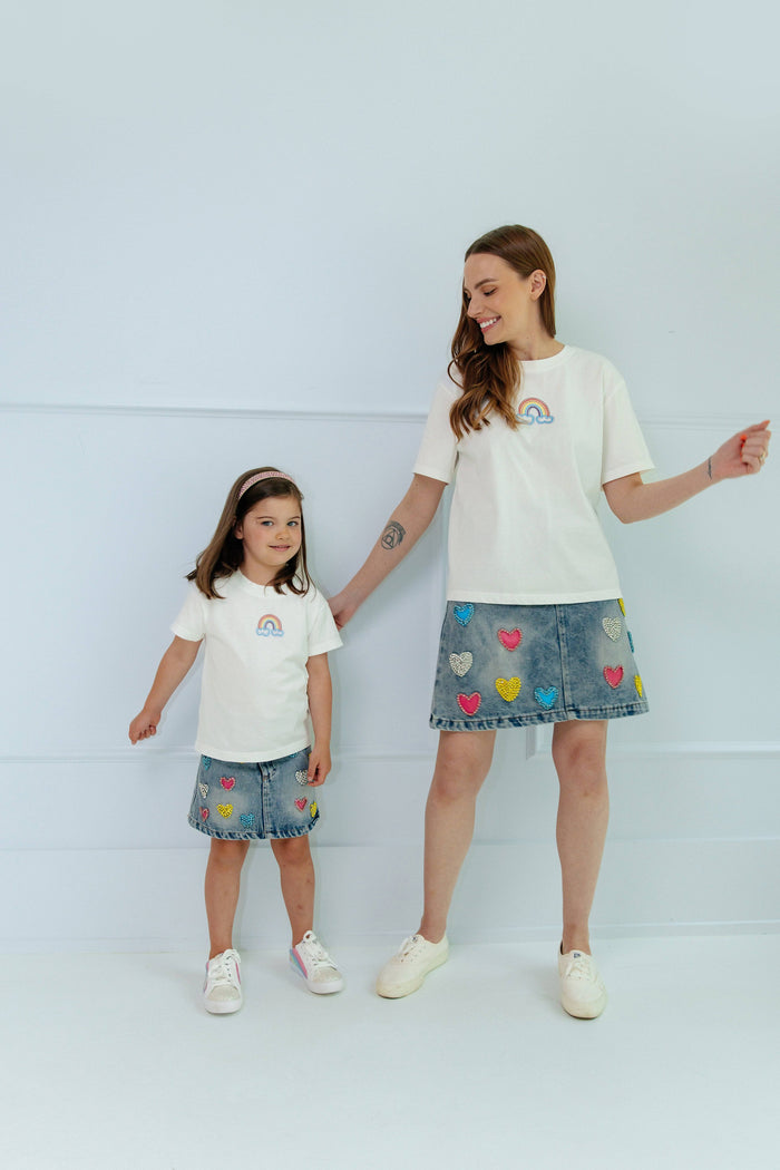 Lola + The Boys Mommy and Me "Besties for Life" T-shirt