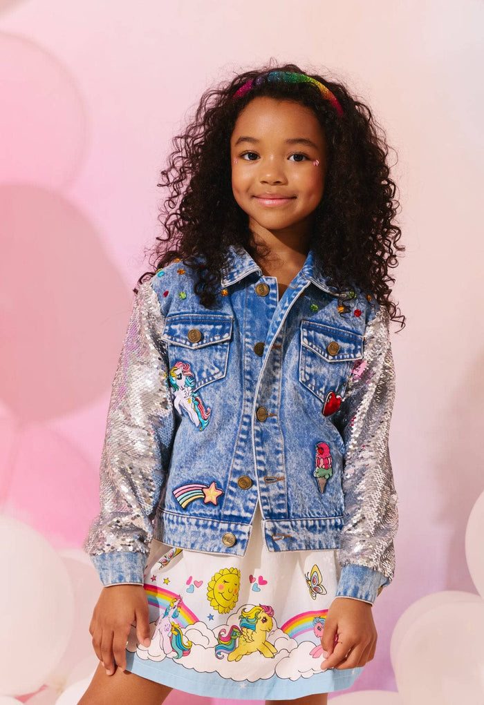 Lola + The Boys My Little Pony Denim Jacket