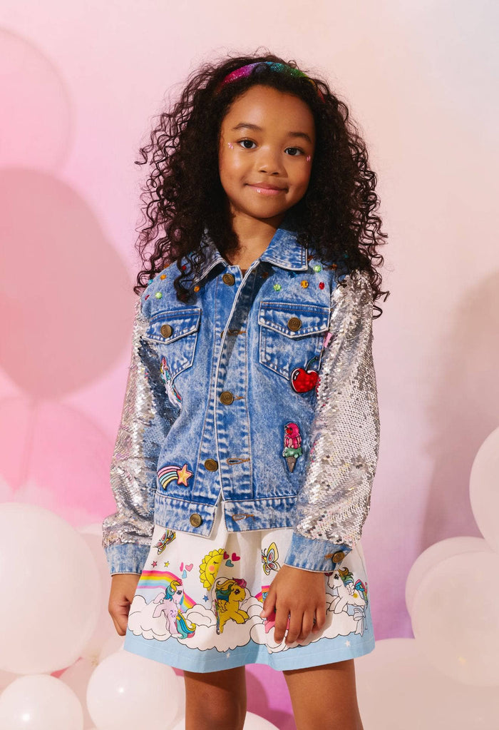Lola + The Boys My Little Pony Denim Jacket