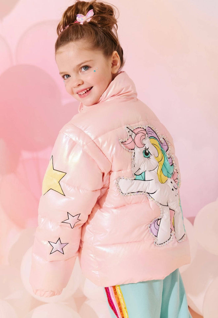 Lola + The Boys My Little Pony Hologram Puffer