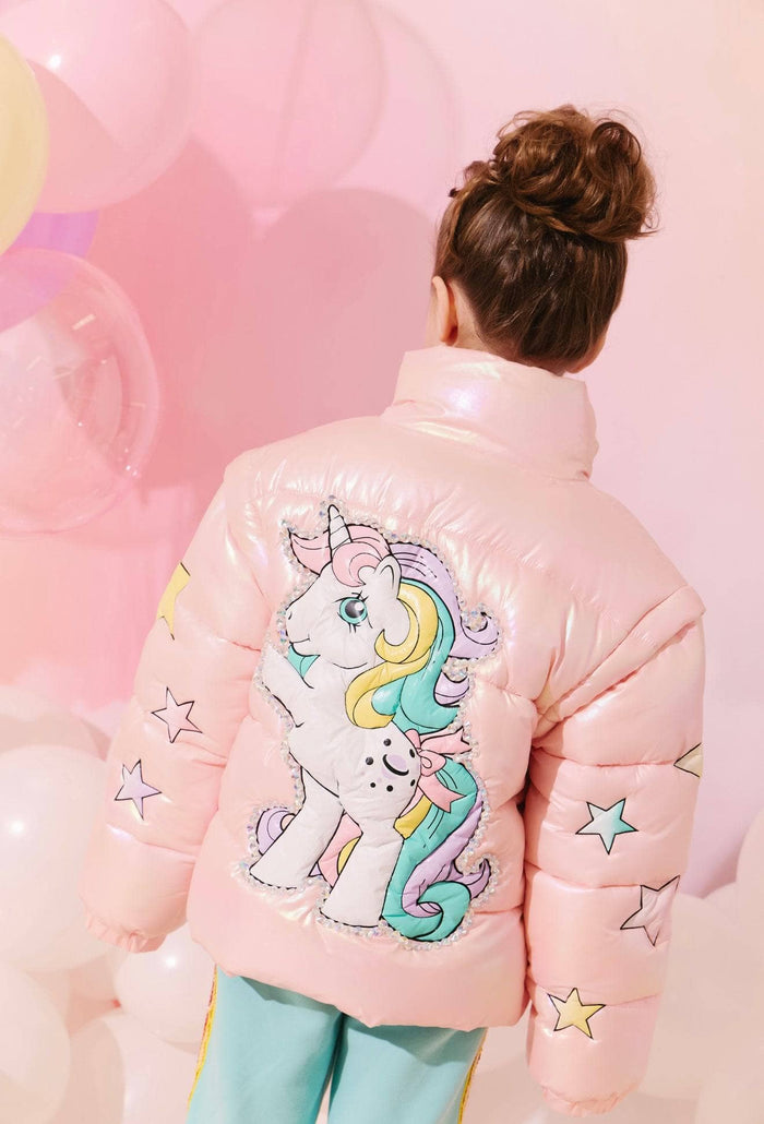 Lola + The Boys My Little Pony Hologram Puffer