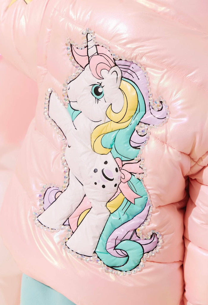 Lola + The Boys My Little Pony Hologram Puffer