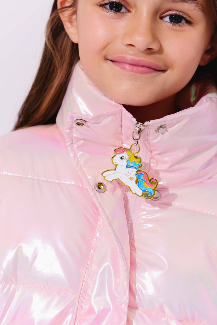 Lola + The Boys My Little Pony Hologram Puffer
