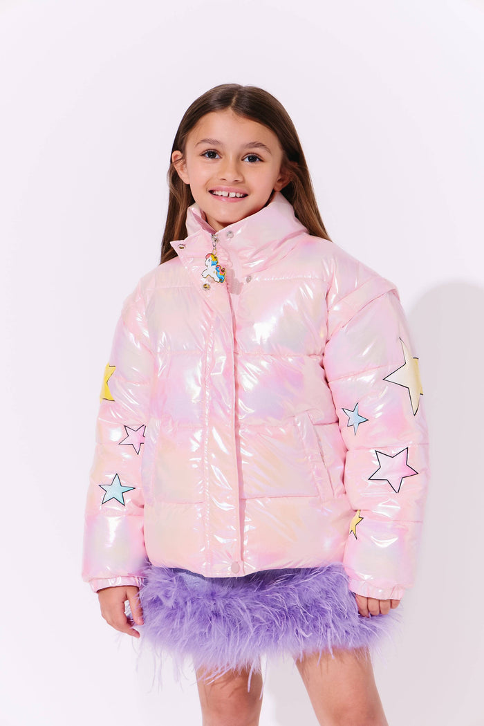 Lola + The Boys My Little Pony Hologram Puffer