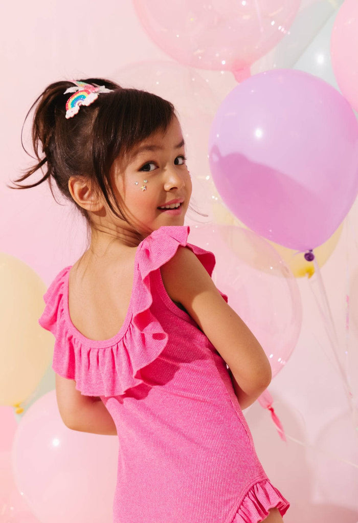 Lola + The Boys My Little Pony Ruffle Swimsuit