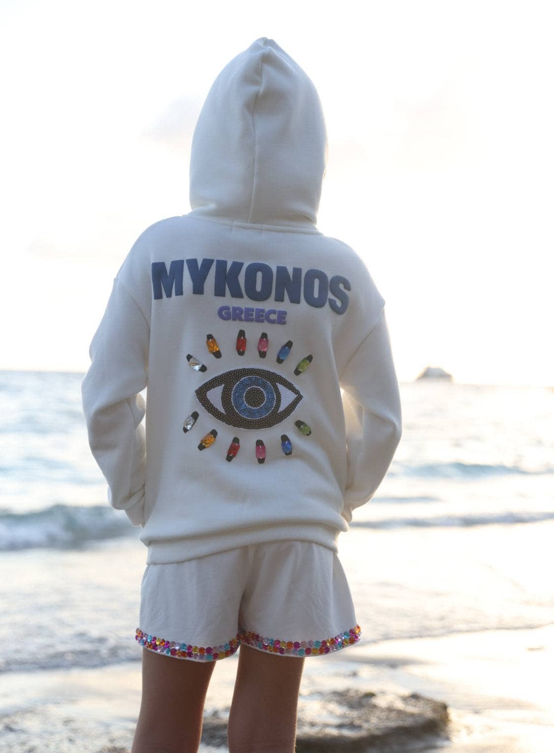 lola-new-arrival Mykonos Greece Hoodie
