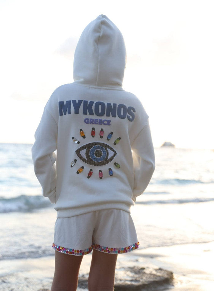 lola-new-arrival Mykonos Greece Hoodie