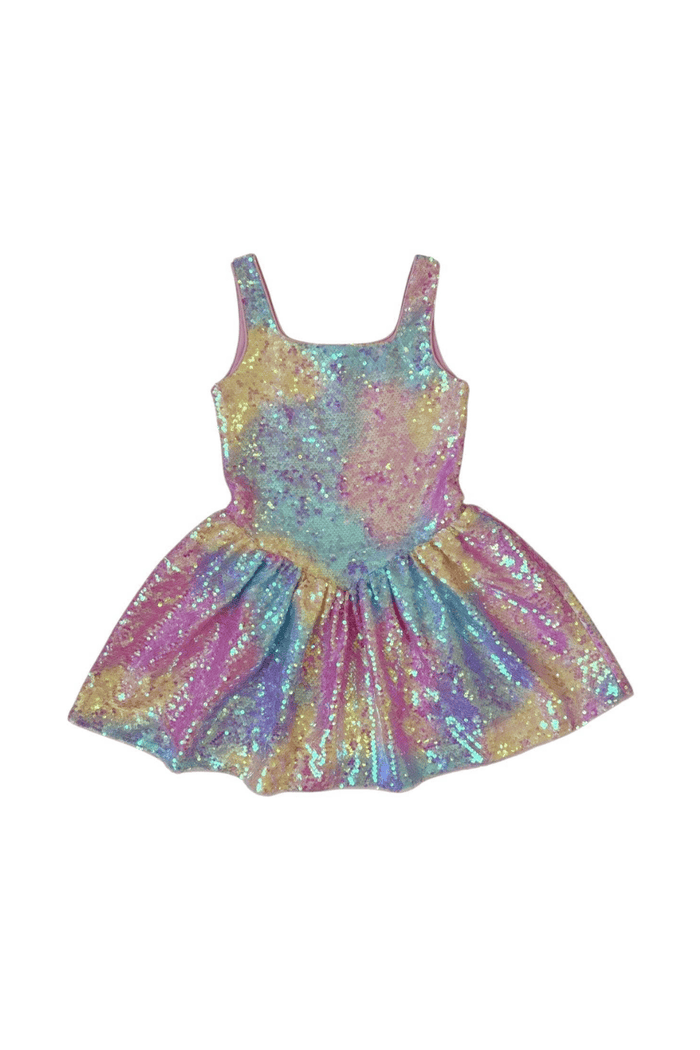 Lola + The Boys Ombre Sequin Tank Dress
