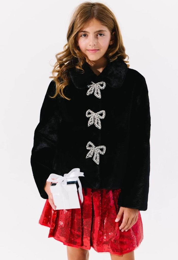 exclude-fall Outerwear Audrey Faux Fur Coat