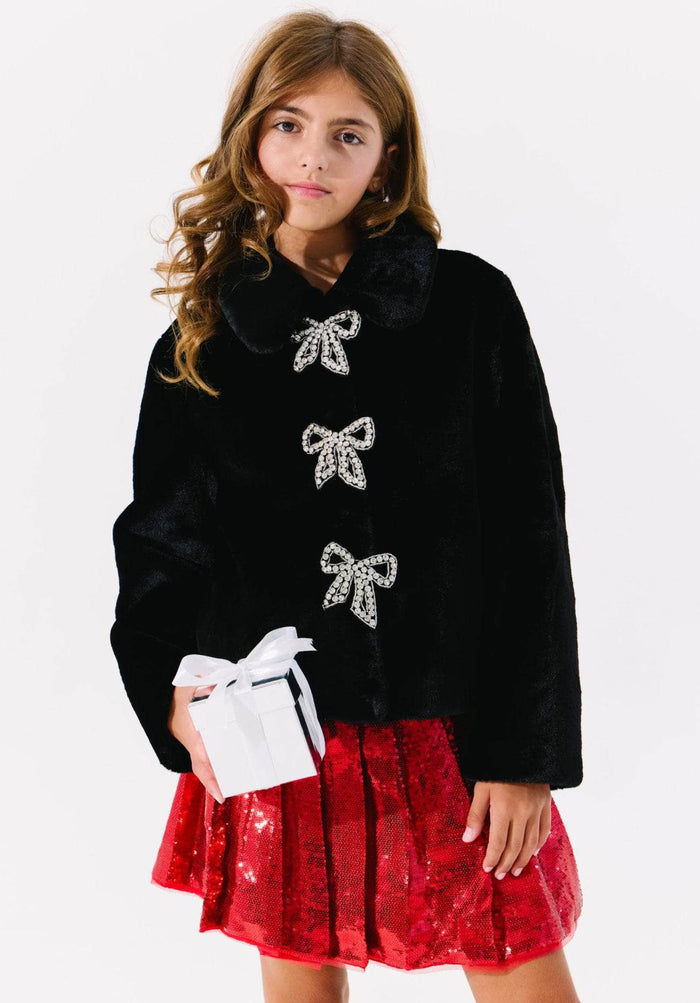 exclude-fall Outerwear Audrey Faux Fur Coat