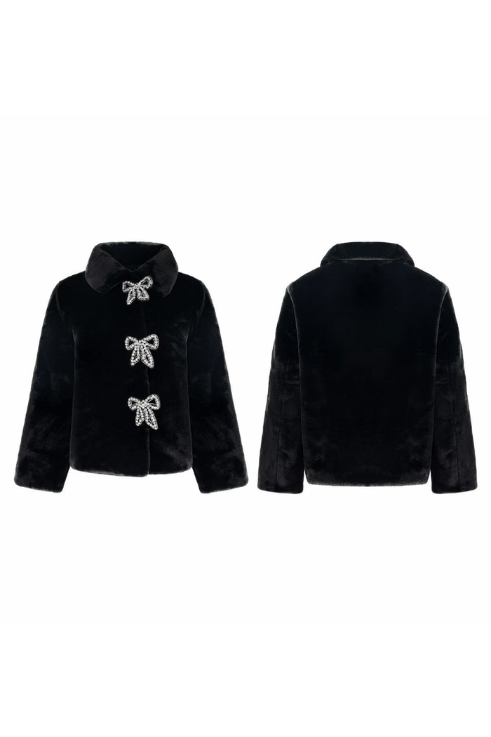 exclude-fall Outerwear Audrey Faux Fur Coat