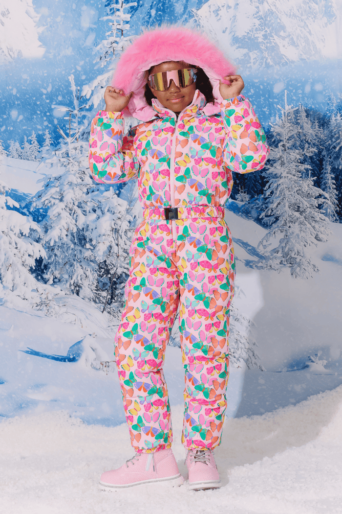 Lola + The Boys Outerwear Butterfly Dreams Snowsuit