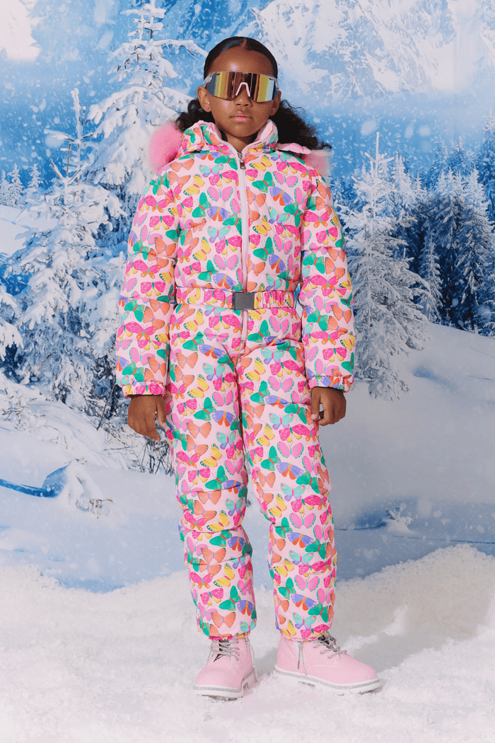 Lola + The Boys Outerwear Butterfly Dreams Snowsuit
