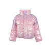 Lola + The Boys Outerwear 2 Cotton Candy Shimmer Puffer