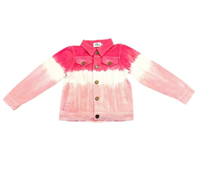 Lola + The Boys Outerwear Dip Dye All About The Patch Denim