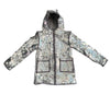 Lola & The Boys Outerwear 2 / Silver Foggy Rain Jacket