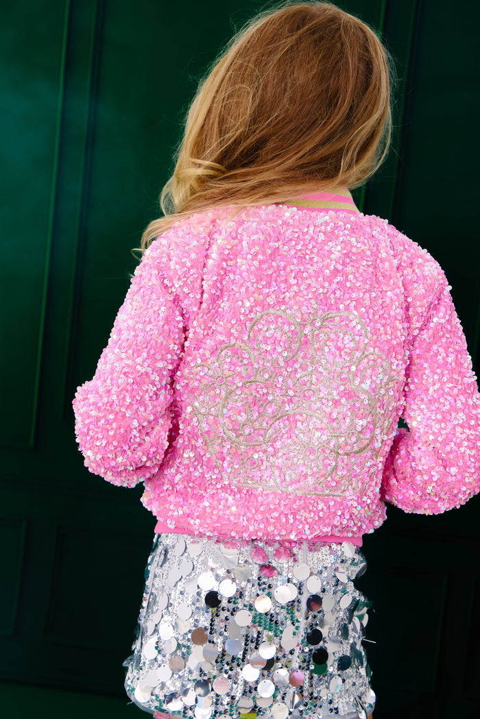 lola-wicked-collab Outerwear Glinda Sequin Ombre Bomber