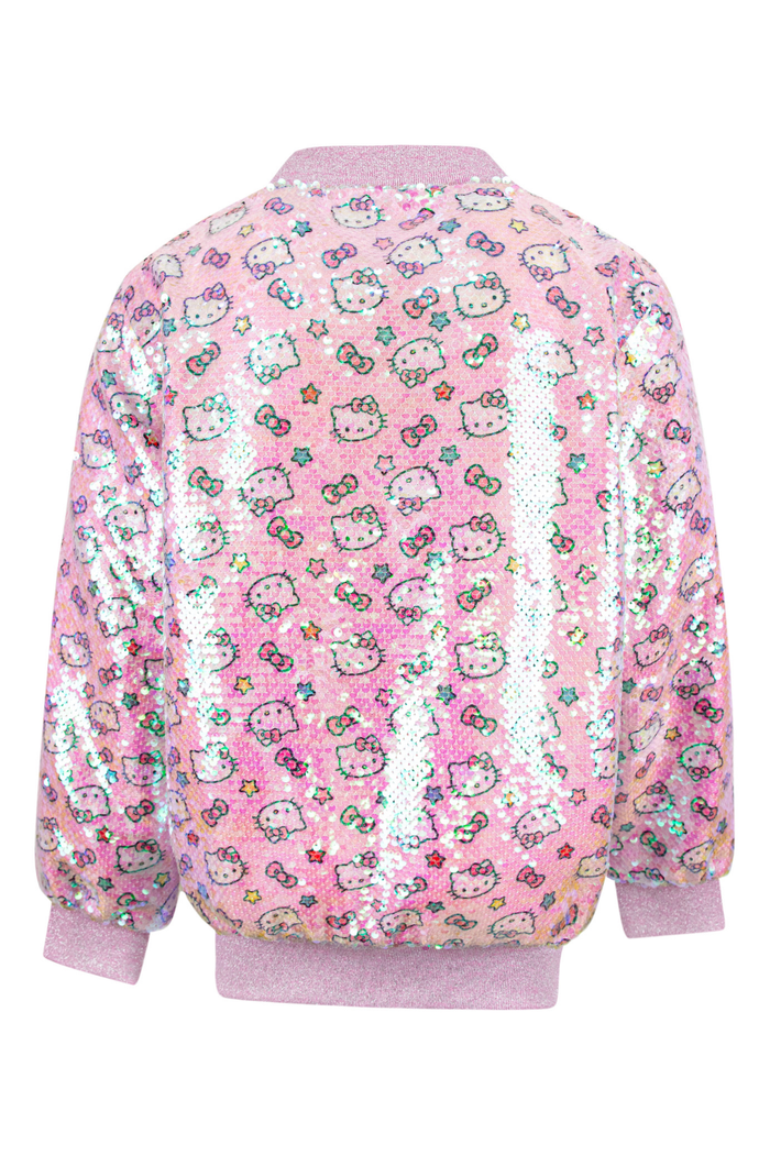 lola-hellokitty Outerwear Hello Kitty® Star Power Sequin Bomber