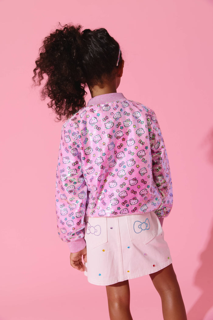 lola-hellokitty Outerwear Hello Kitty® Star Power Sequin Bomber