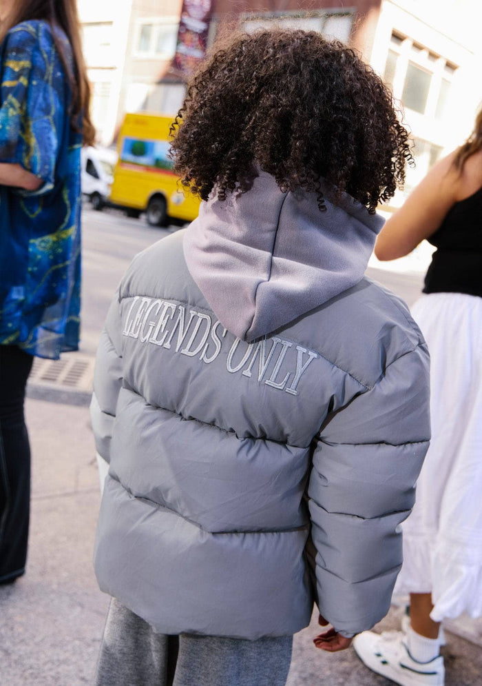 Lola + The Boys Outerwear Legend Only Hologram Puffer