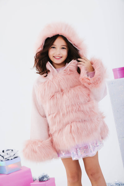 Princess Faux Fur Coat