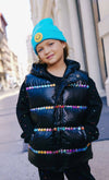 Lola + The Boys Outerwear Rainbow Brite Vest