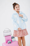 Lola + The Boys Outerwear Sky Unicorn Faux Fur Coat