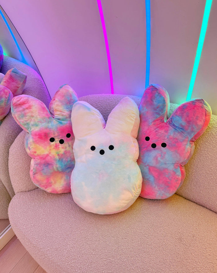 Lola + The Boys Pastel Bunny Pillow