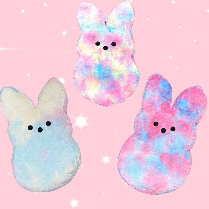 Lola + The Boys Pastel Bunny Pillow