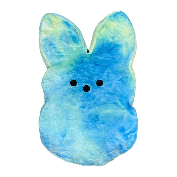 Lola + The Boys Green/Blue Pastel Bunny Pillow