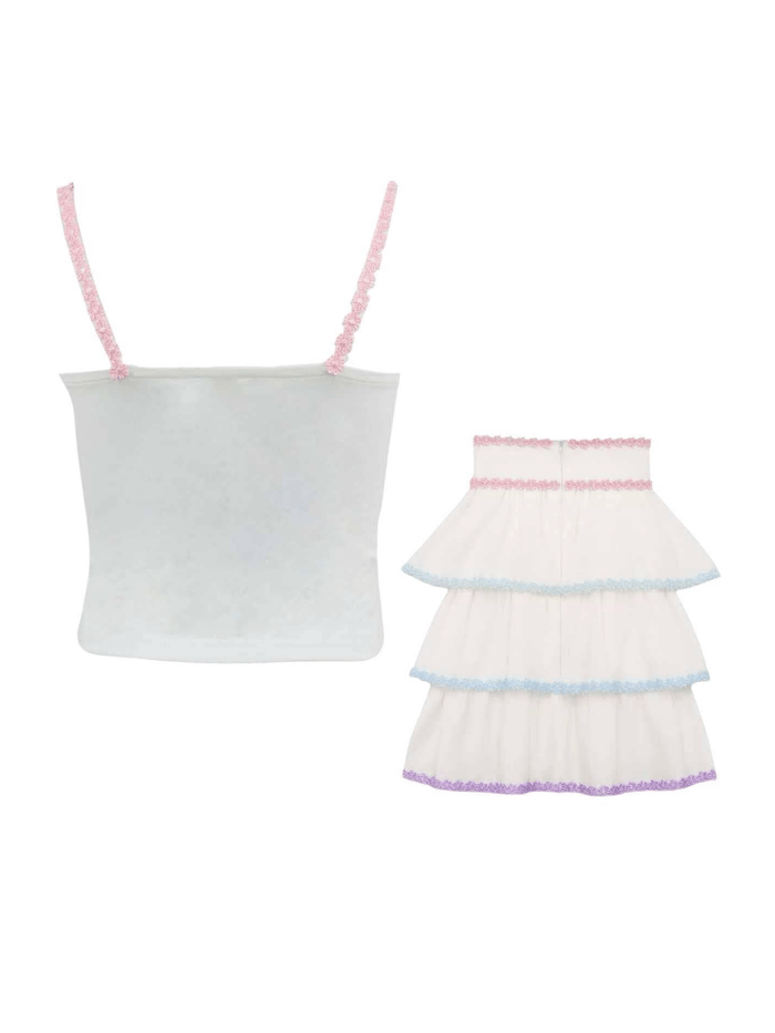 Lola + The Boys Pastel Daisy Summer Set