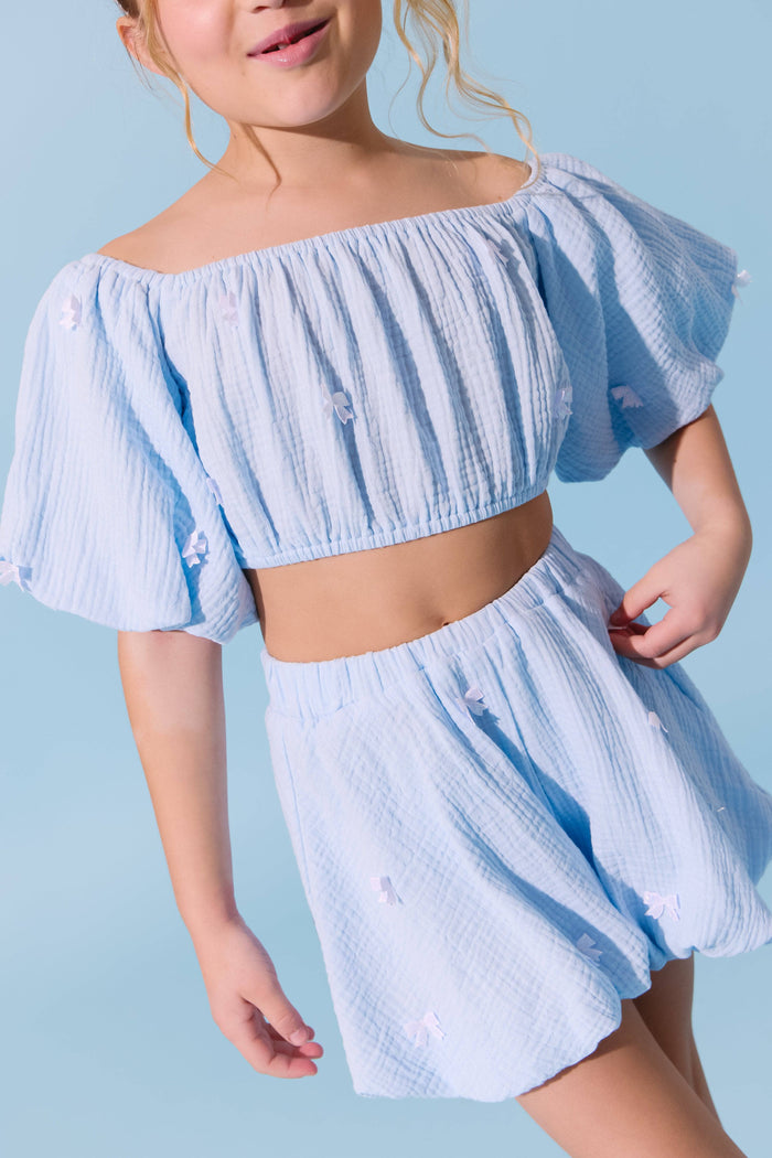 Lola + The Boys Pastel Hailey Bow Bubble Set