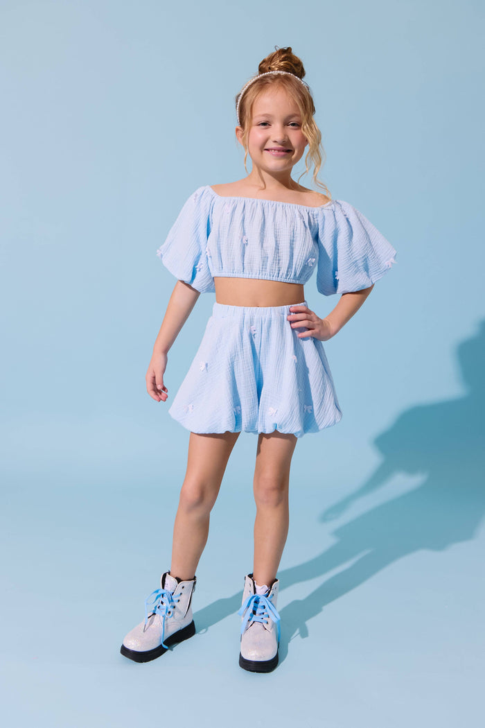 Lola + The Boys Pastel Hailey Bow Bubble Set