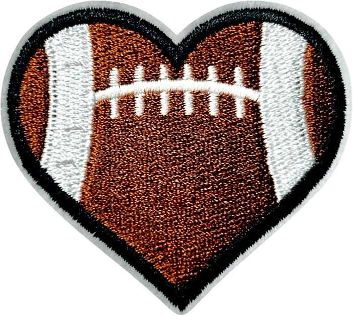 exclude-patch patch American Football Heart