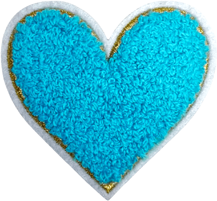 exclude-patch patch Baby Blue Heart