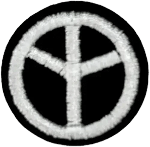 exclude-patch patch Black and White Peace