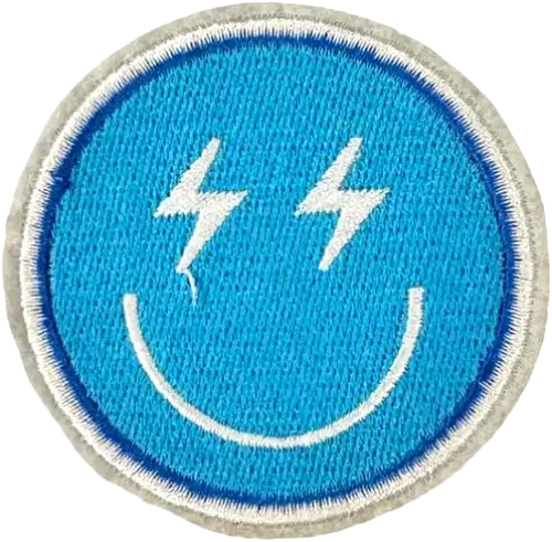 exclude-patch patch Blue Smiley